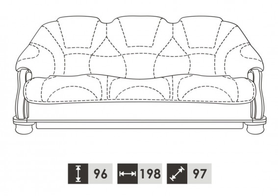 Sofa set 3+2 zits klassieke leren bankstellen banken gestoffeerd