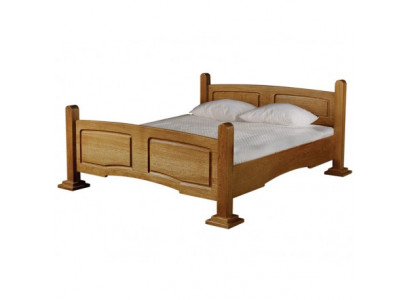 Antieke stijl Klassiek bed Tweepersoonsbed Bedden Slaapkamer Hout 60/180cm.