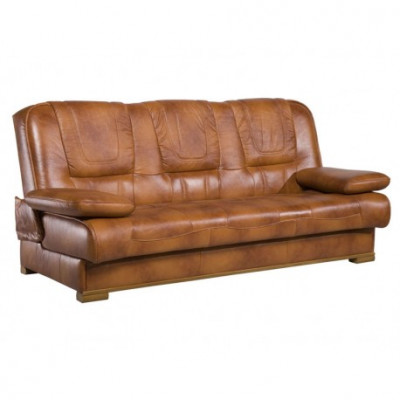 Sofaset 3+1+1 zits set Design bankstellen Bekleed banken Relax 100% Leer Nieuw