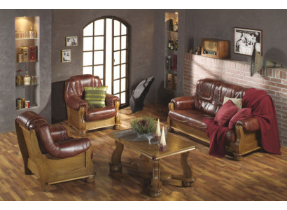 Sofa set 3+1+1 zits klassieke gestoffeerde woonlandschap banken banken nieuw
