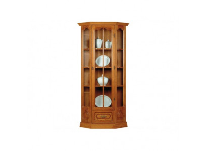 Klassieke kast dressoir vitrine ladenkast vitrinekast