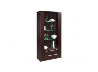 Vitrine kast commode glazen rek vitrines rekken decor houten kasten nieuw