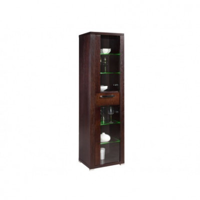Vitrine kast ladekast glazen plank vitrines rekken houten decoratiekasten nieuw