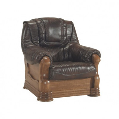 Klassieke leren tv-sfauteuil 1-zits bank bank bank bank 1 zits nieuw