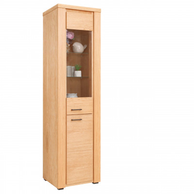 Vitrine Beuken ladenkast hout enkele vitrinekasten glazen kasten kast meubels