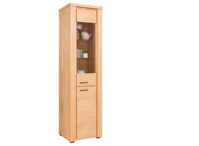 Vitrine Beuken ladenkast hout enkele vitrinekasten glazen kasten kast meubels