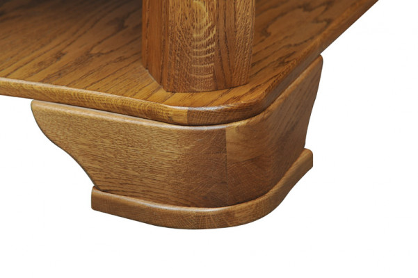Handgemaakt echt houten bijzettafels voor sofa's in klassieke stijl voor de woonkamer.