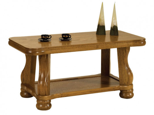 Handgemaakt echt houten banktafels Klassieke woonkamertafel Salontafel