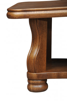 Handgemaakt echt houten banktafels Klassieke woonkamertafel Salontafel