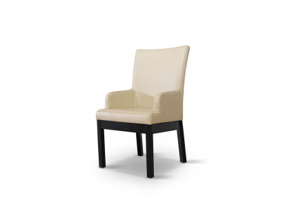Ontwerp Fauteuil Bekledingsset 2x Stoel Hout 100% Leder Stoelen Horeca Eetkamer