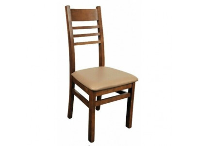 Ontwerpstoel set 2x fauteuil massief houten stoelen eetkamer nieuw gestoffeerde horeca