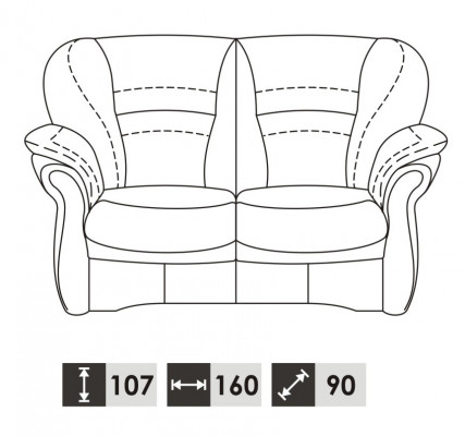 Bankstel echt lederen bankstel 3+2 zitplaatsen modern design stoffen set