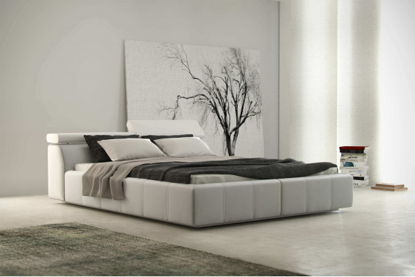 Bed ontwerper bekleding hotel tweepersoonsbedden multifunctionele bedden 180 x 200 nieuw