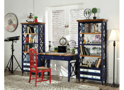 Bureau bureau-inrichting houten rekken bureau tafel eettafel tafel stoel 4-delig