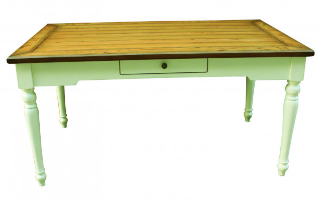 Moderne eettafel Tafel Tafels Houten tafel Amerikaanse eetkamer Landhuisstijl