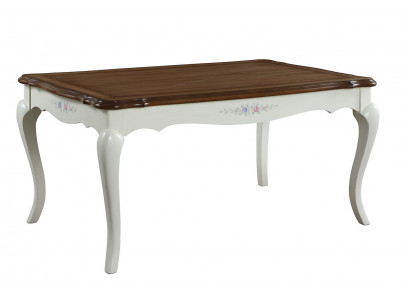 Klassieke eettafel Echt hout Eetkamer meubels Tafel Landelijke stijl Tafels Nieuw