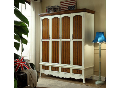 Multifunctionele kledingkast slaapkamer rekken 198cm plankkasten kast hout