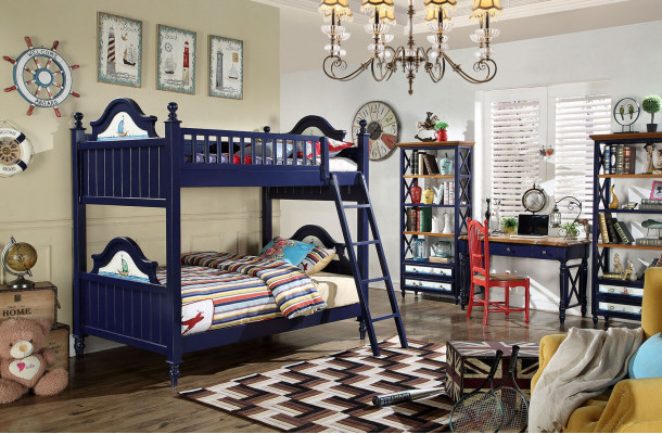 Klassiek stapelbed kinderbed bedden kinderkamer bed hoogslaper.