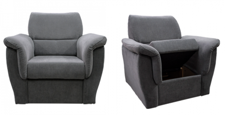 Moderne fauteuil tv bankstel 1-zits bank ontwerper textiel bankstellen bekleding