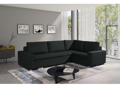 Moderne hoekbank woonkamer textiel stof slaapbank bank woonlandschap bekleding