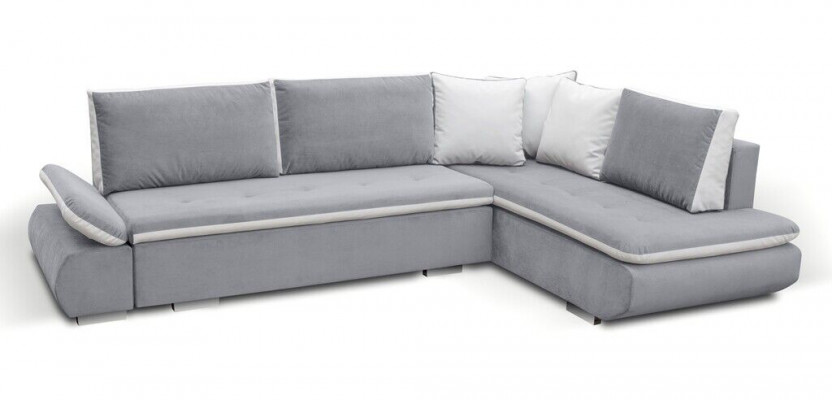 Slaapbanken Bank Bank Hoekbanken Set Bekleding Hoek Stof Nieuw Woonlandschap