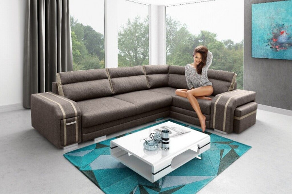 Zitbank Loungesofa Bank Zitgroep Woonkamer Kussens Bank Hoekbank