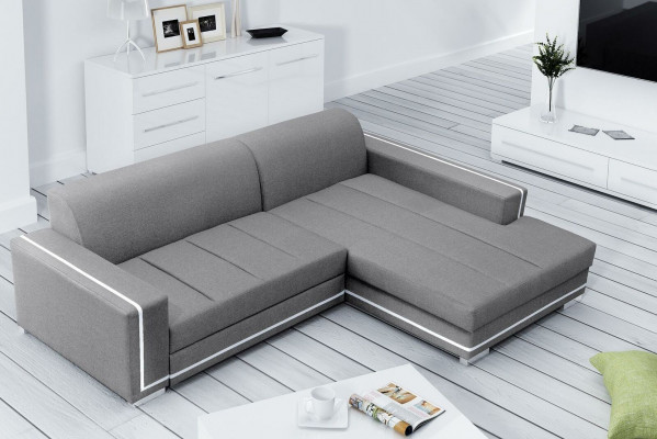 Bank Slaapbank Designbank met slaapfunctie + opbergruimte Hoekbank Couch NIEUW