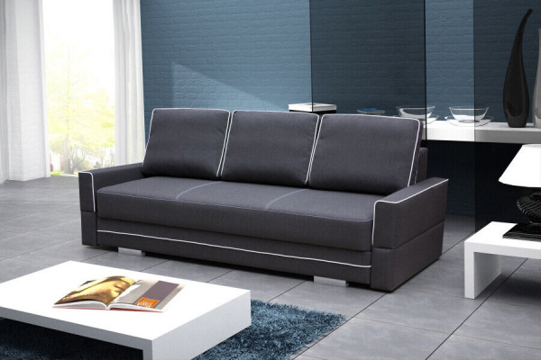 Slaapbank Opklapbare bank 3-zits slaapfunctie + bedlade Bank bank Opklapbare bank