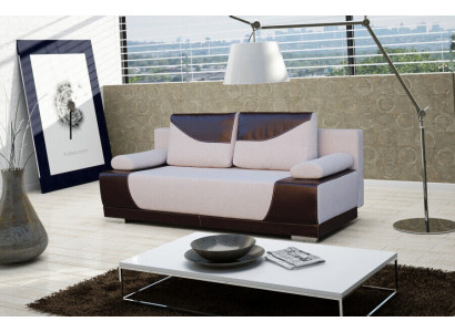 Slaapbank uitklapbare bank 3-zits slaapfunctie + opbergdoos Bank Designer Sofa
