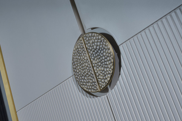 Moderne witte kledingkast slaapkamer, 4-deurs houten kast meubels