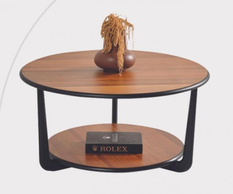 Salontafel Bruin Bijzettafel Designer Tafel Woonkamertafel Tafels Nieuw
