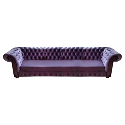 Moderne design Chesterfield-bank viersitzer bankstel inrichting woonkamer