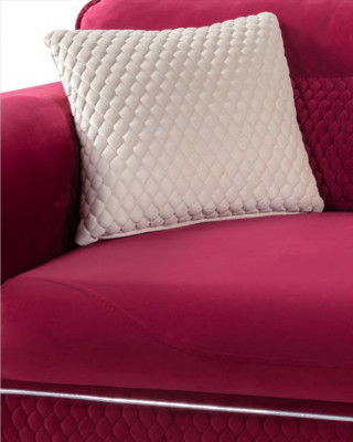 Rode bank 3 zits textiel banken bank bekleding luxe meubels Moderne driezitter