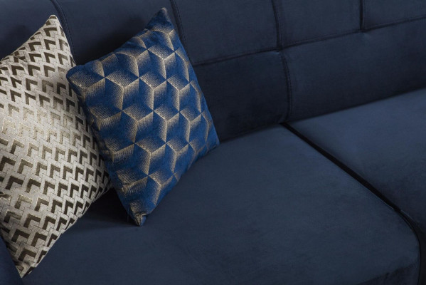 Luxe hoekbank Royal Blauw Fluwelen Bankstel Hoekbank Bank Bankstellen Bank Nieuw