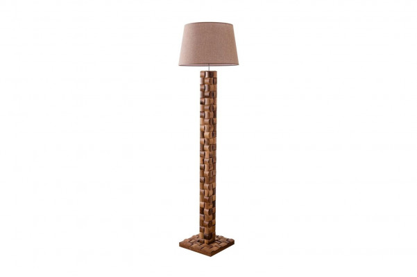 Vloerlamp Staande lamp Stand Staande lampen Lamp Bruin Meubels Licht Nieuw