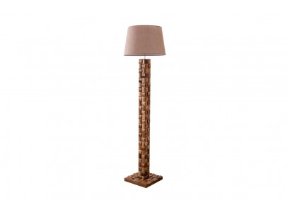 Vloerlamp Staande lamp Stand Staande lampen Lamp Bruin Meubels Licht Nieuw