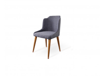 Stoel 1-zitter fauteuil hout luxe klasse meubel ontwerp armstoel hout eetkamer