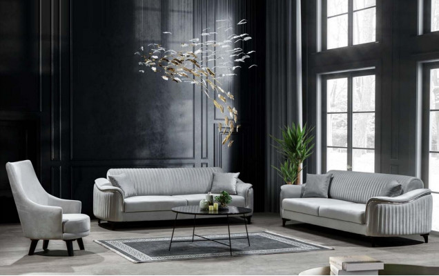 Sofa set Sofa Luxus set Sofa fauteuils 331 zits Modern 3-delig