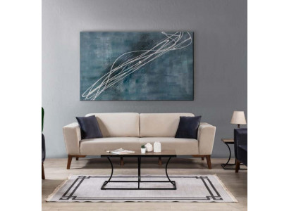 Woonkamer Bankstel Ontwerp Driezits Modern Bankstel Beige Meubels Bekleding - Woonkamer Bankstel Ontwerp Driezits Modern Bankstel Beige Meubels Bekleding