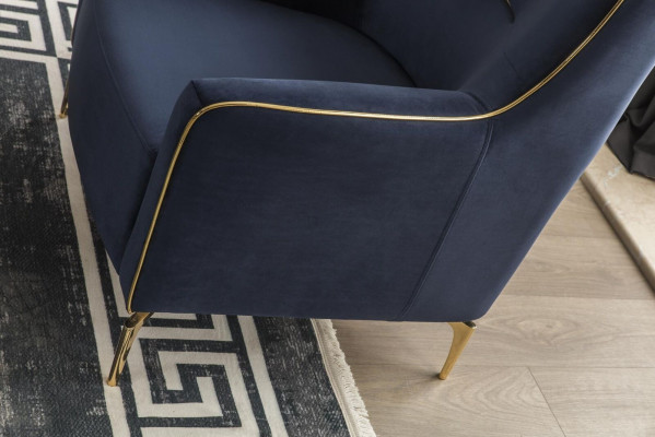 Bankstel set banken bank fauteuils driezits 3+3+1 zits stof groep nieuw