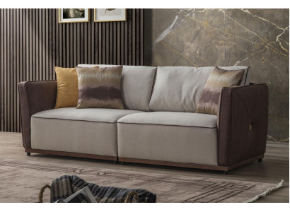 Tweezitsbank Luxe 2-zitsbanken Zitting Woonkamer Modern Polyester Stof Nieuw