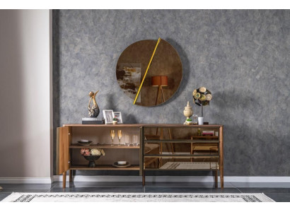 Sideboard Spiegel Kommode Schrank Designer Luxus Schränke Kommoden Modern 2tlg Tweedeurs dressoirspiegel dressoir kast ontwerper luxe kasten dressoirs Modern 2-delig