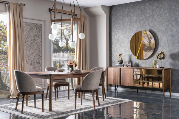 Sideboard Spiegel Kommode Schrank Designer Luxus Schränke Kommoden Modern 2tlg Tweedeurs dressoirspiegel dressoir kast ontwerper luxe kasten dressoirs Modern 2-delig