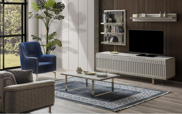Luxe tv-wand woonkamer rtv Lowboard tv-standaard dressoir plank woonkamerwand