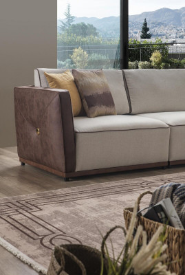 Hoekbank bankstellen L-vorm bank hoek woonkamer design hoekbank luxueuze bank meubels