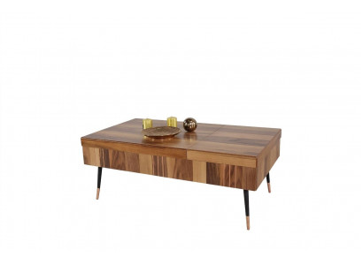 Luxe salontafel Bruine salontafels Woonkamer Houten tafel Bijzettafel