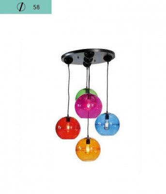 Ontwerp Lamp Kroonluchter Plafond Lampen Modern Zilver Wandlamp Kleurrijk