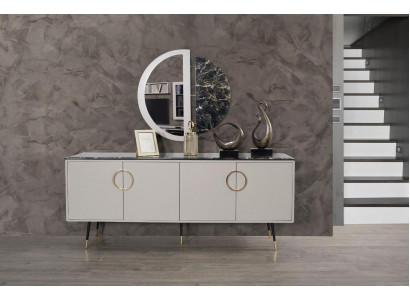 Dressoir lades meubels tv woonkamer kast rek commode tv-standaard hout