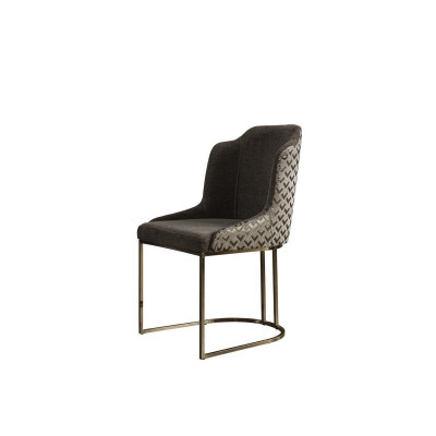 Eetkamerstoel fauteuil stoelen leunstoel eetkamer eetkeuken stof design meubels