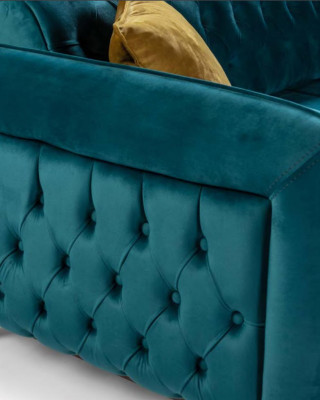 Hoekbank L-vorm Textiel Luxe Bankstel Woonlandschap Bekleding Bank Meubels